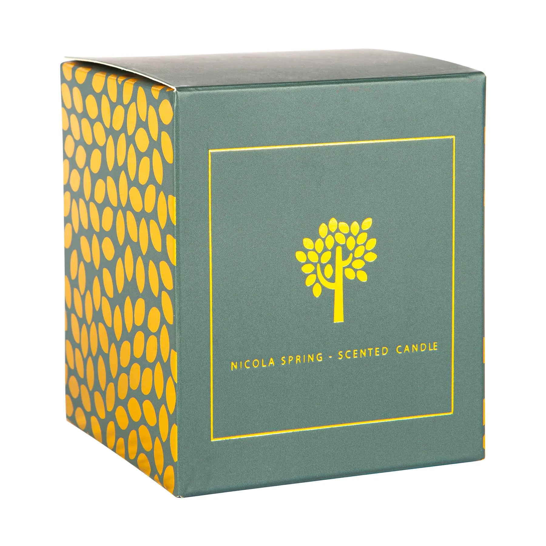 130g Wild Fig & Cassis Scented Soy Wax Candle - By Nicola Spring