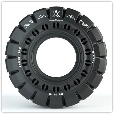 23.5-25 Maxam MS708 Traction (25-19.5) Aperture Solid Tire V53220