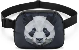 Abstract Panda Fanny Pack Purse Abstract Art Bags for Women Cute Lightweight Waist Bag with Adjustable Strap for Cycling Sports Travel Shopping Birthday Gifts for Women Easter Gifts