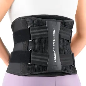 Back Brace for Lower Back Pain Relief for Women/Men with Lumbar Pad, Back Support Belt with 7 Stays for Heavy Lifting, Sedentariness, Breathable Lumbar Support for Herniated Disc, Sciatica - L