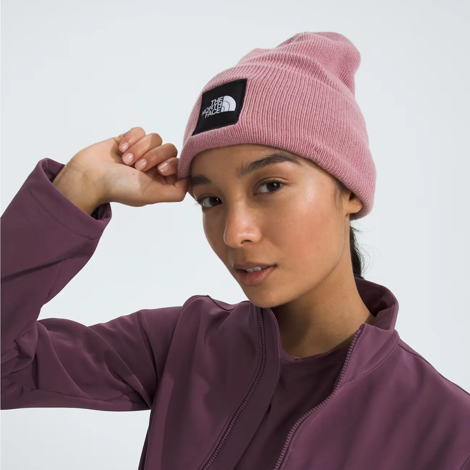 BIG BOX BEANIE - MAUVE