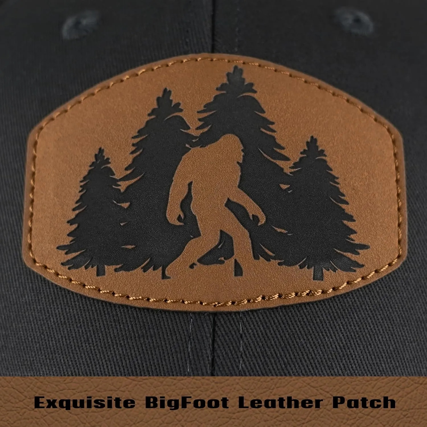 Bigfoot Sasquatch Gifts, Trucker Hats Mesh Baseball Cap Big Foot Gifts for Dad Men Bigfoot Lovers