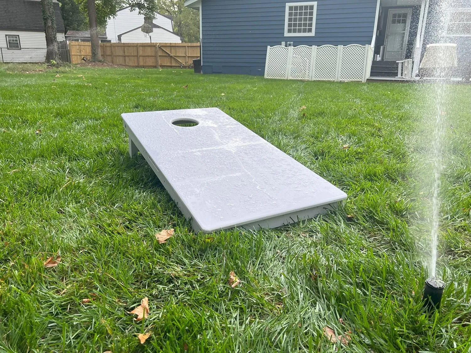 CornholeAce State Flag Series All Weather Pro Cornhole Board Set - Waterproof 4x2 Regulation Size, Made in USA, Triple Wide Legs, 3/4" PVC, Tournament Boards, & Outdoor Ready (2 Boards)