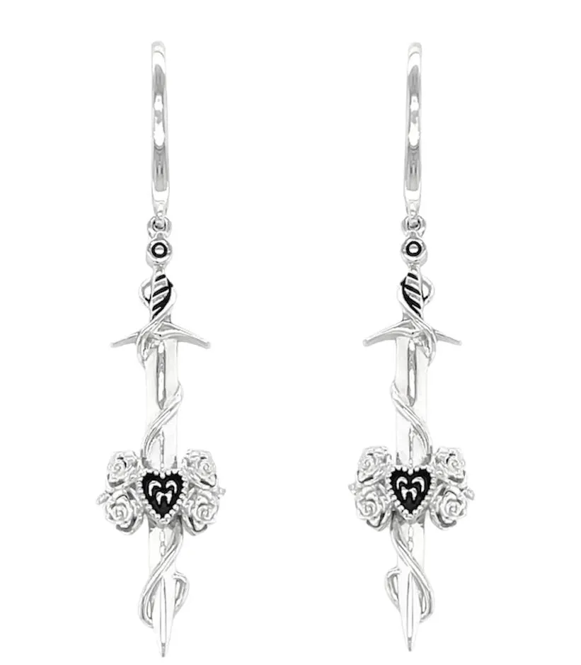 Fairytale Fantasies Sword Earrings