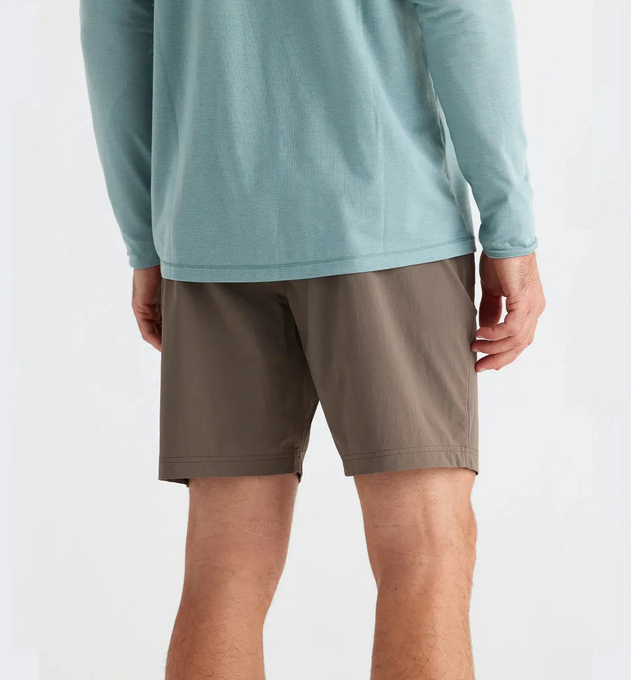 Free Fly Men's Latitude Short in Tobacco