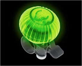 Light Up Weather Resistant Bicycle Bell Multi-Color, Clear, One Size (7104398)