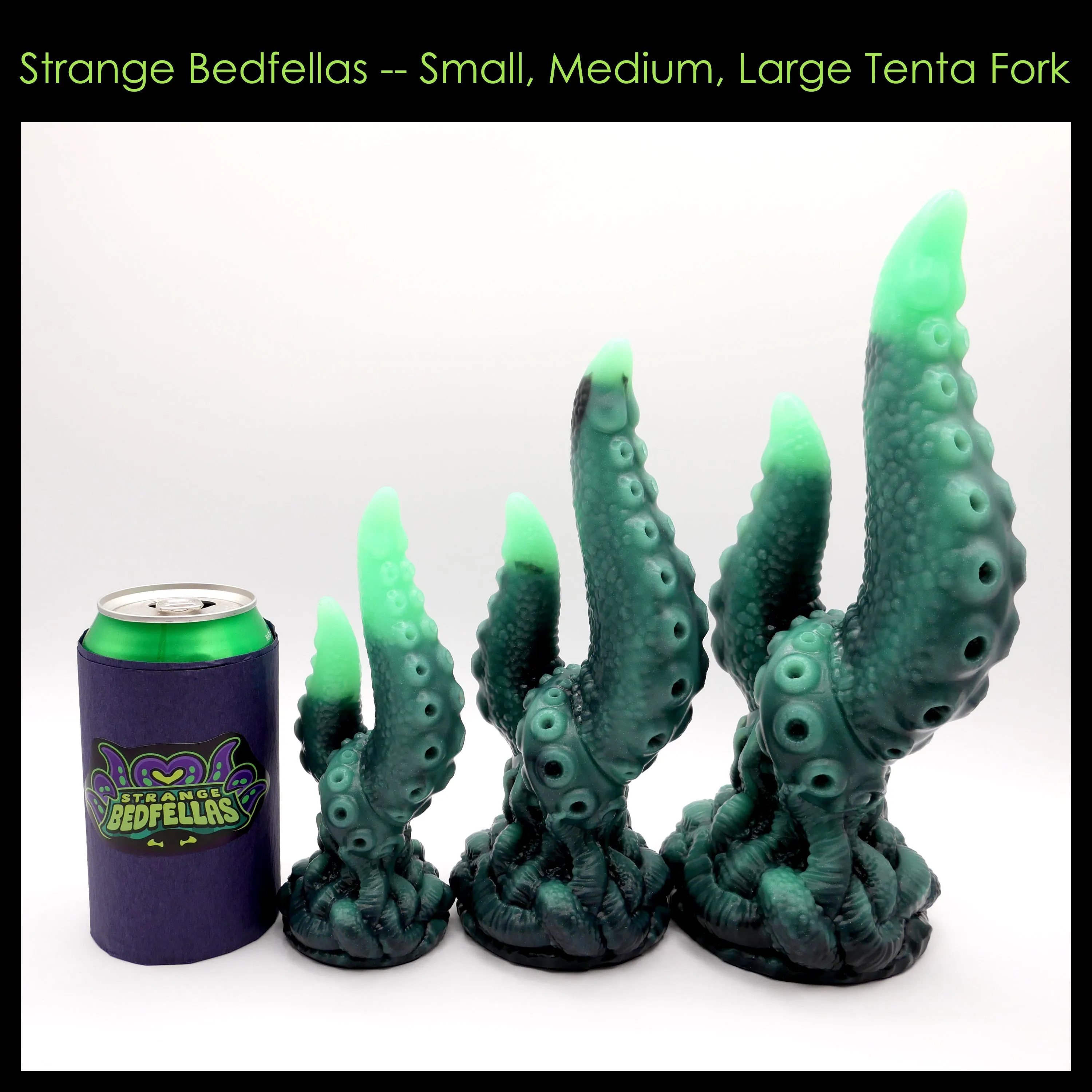 Medium Tenta Fork -- Super Soft silicone -- TF-91