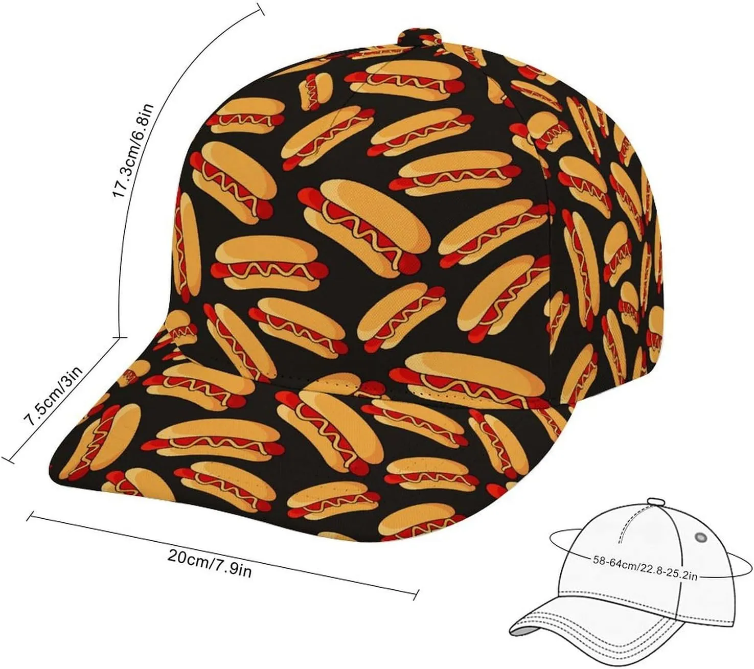 Men Women Baseball Cap Hip Hop Trucker Cap Snapback Hat Dad Hat