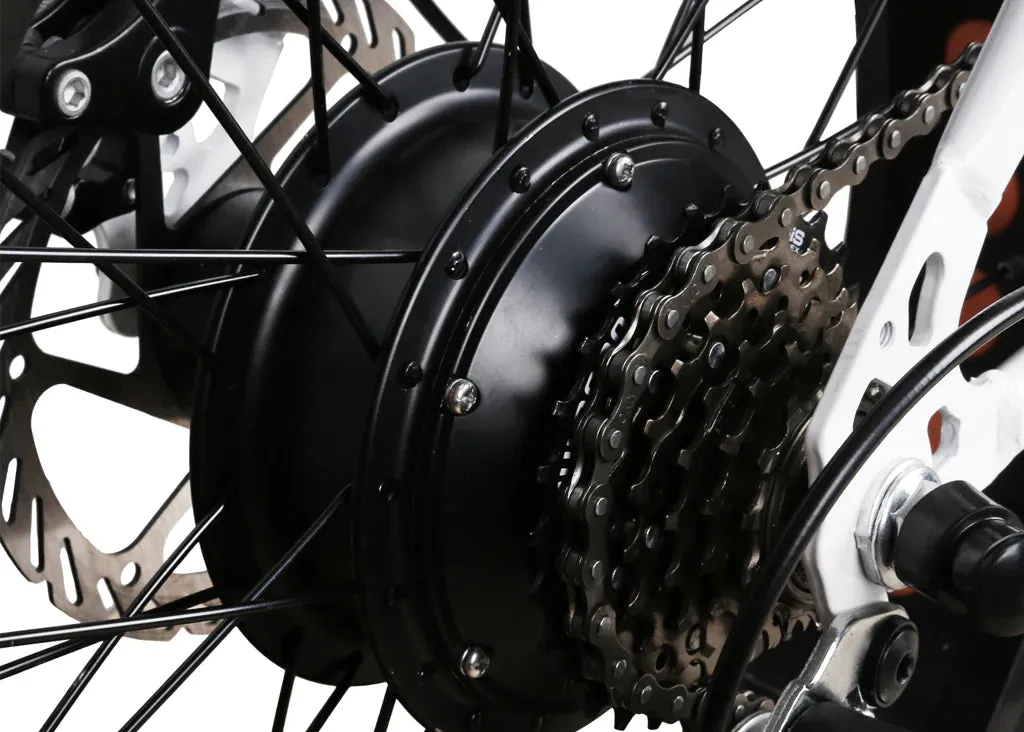 Nakto 300W Mini Cruiser Fat Tire Electric Bike