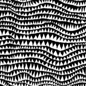 Sharks Teeth Kaffe Fasset 1 YARD