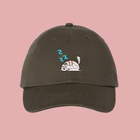 Sleepy Cat MAKE Original Charcoal Chino Cap