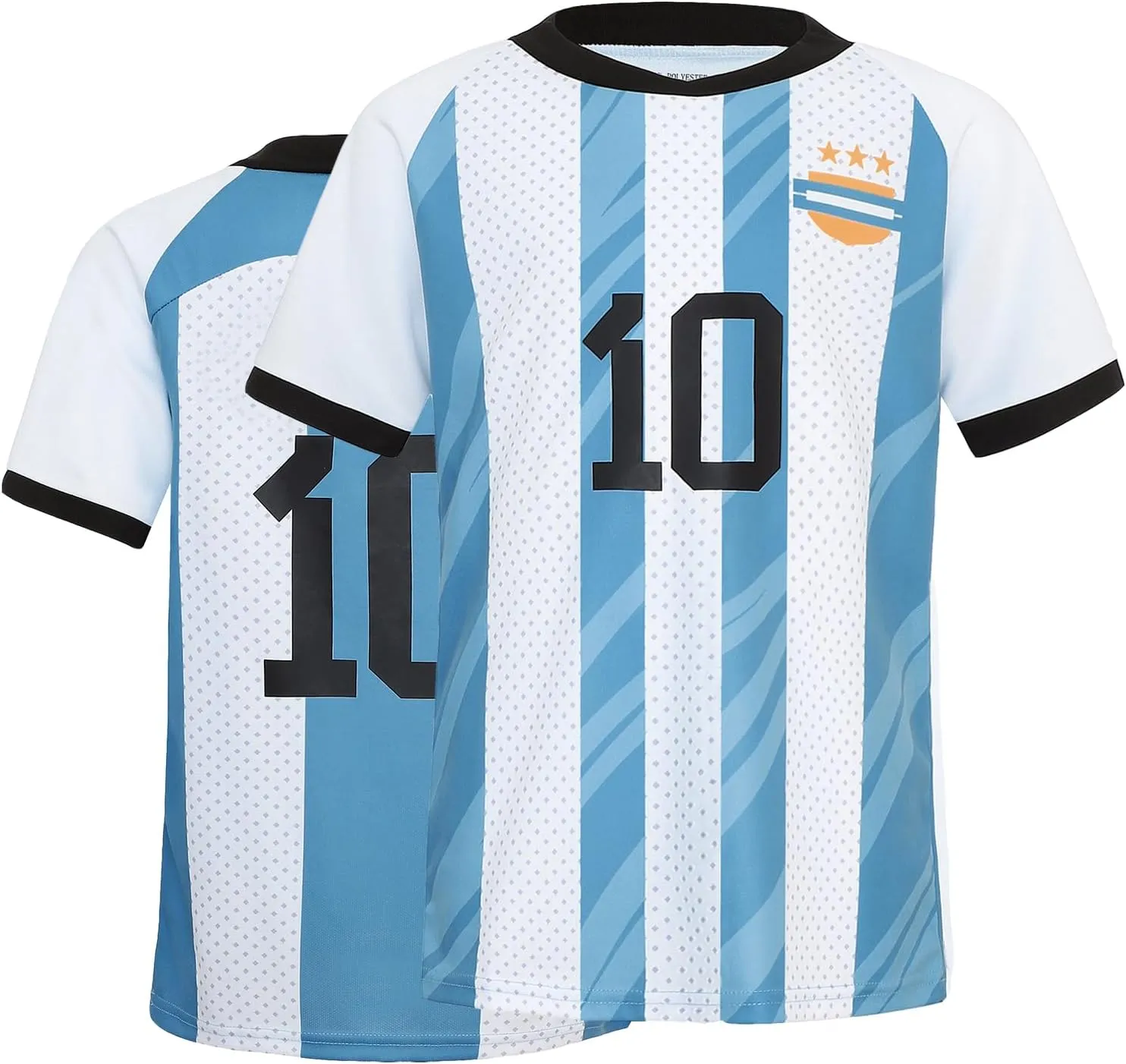 Soccer Jerseys for Kids Boys Girls Youth for Sport Football Training Uniform Soccer Fans Shirt Gift Kit Set