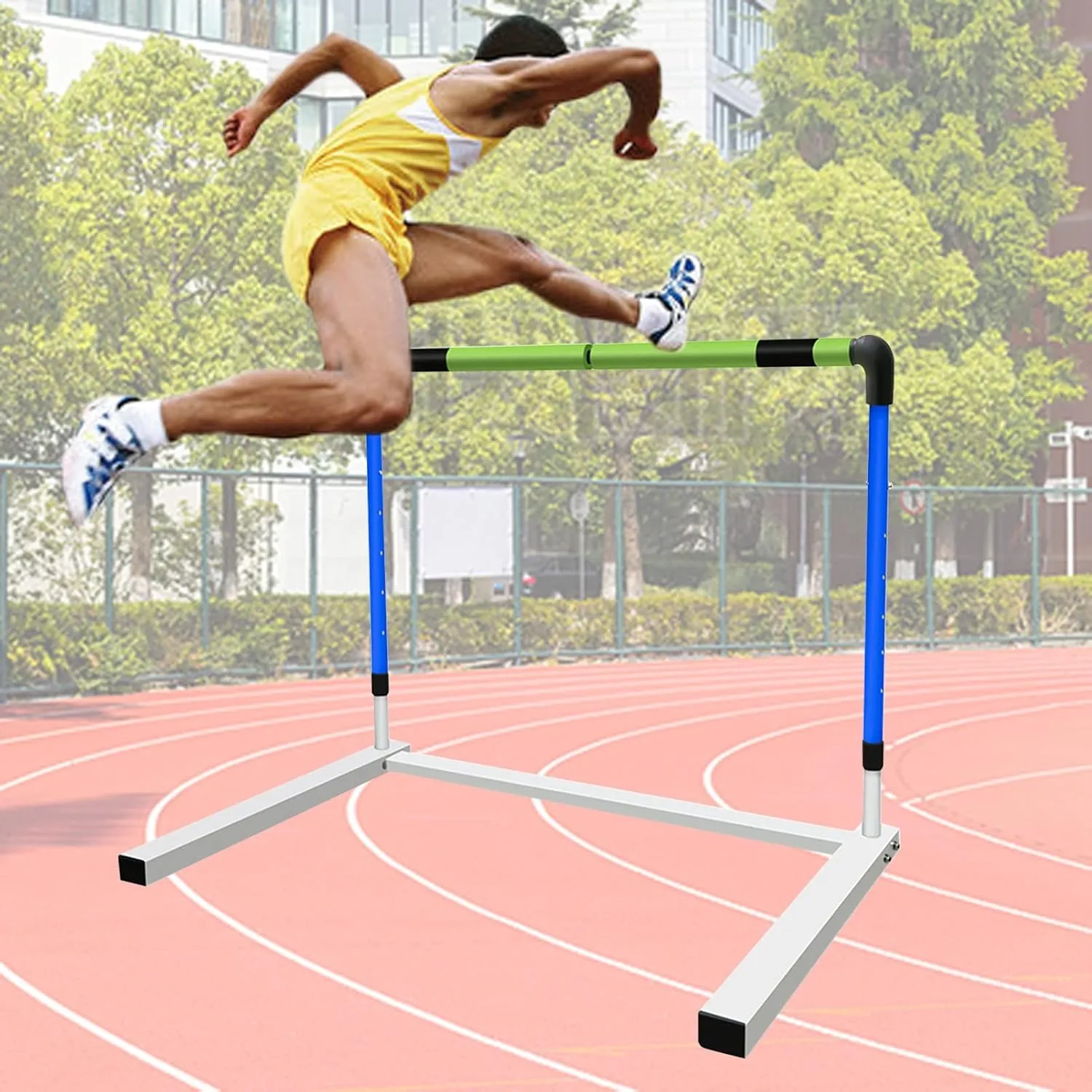 YXXSDP Pro Adjustable Hurdles for Athletes, Fitness Group Ultra Durable Speed & Agility Training Set/Sports Practice Equipment, Obstacle Course PE Class Outdoor Use
