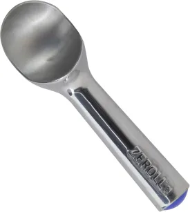 Zeroll 1012 Original Ice Cream Unique Liquid Filled Heat Conductive Handle Simple One Piece Aluminum Design Easy Release 24 Scoops per Gallon Made in USA, 3-Ounce, Silver