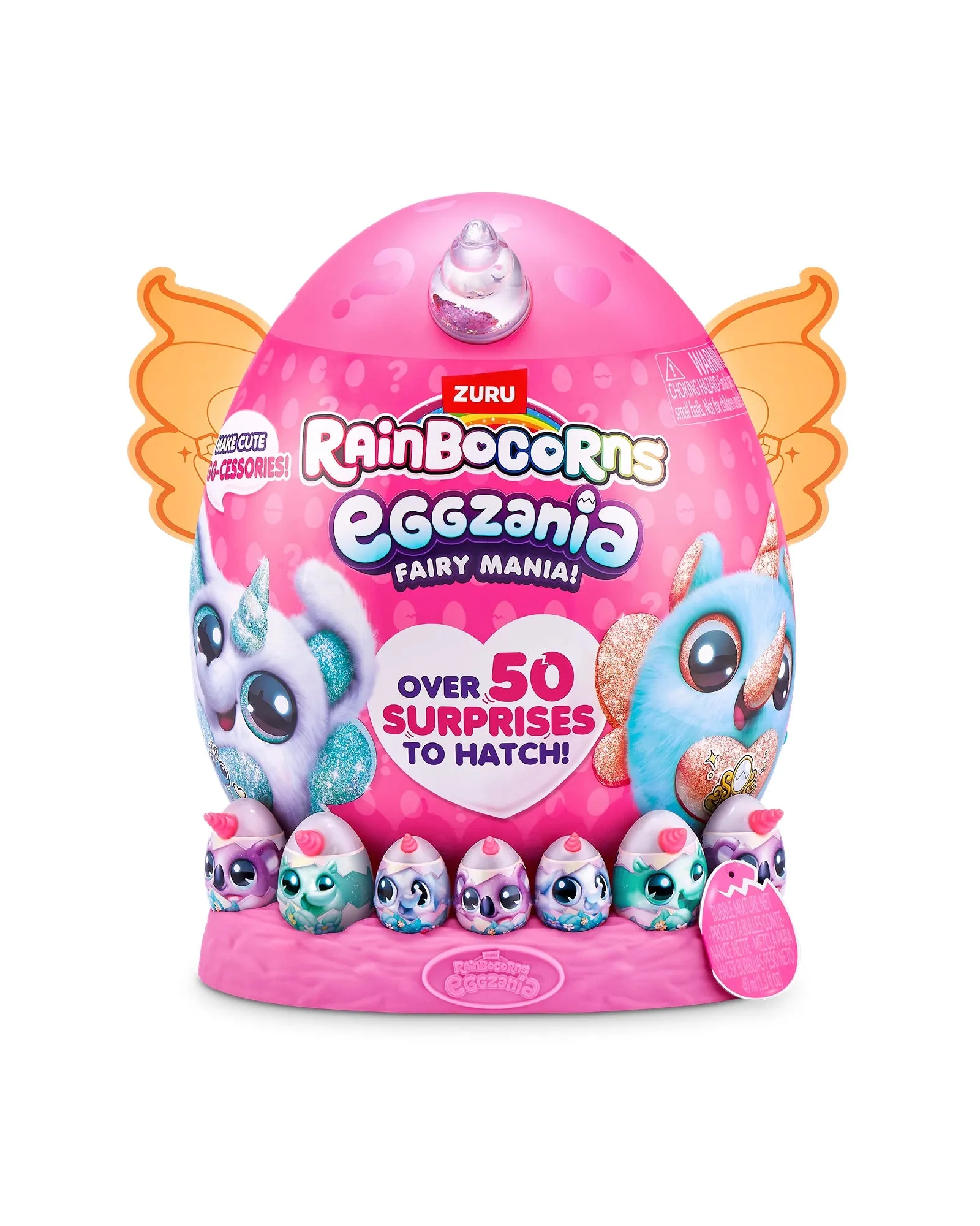 ZURU Rainbocorns Eggzania Fairy Mania Giant Surprise